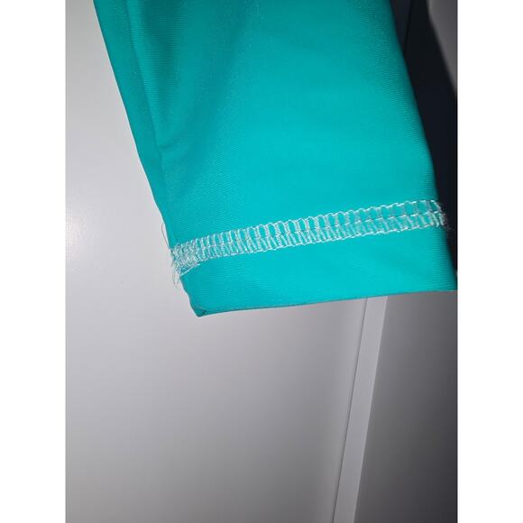 Little Me Shark & Fish “Sea You Later!” Long‑Sleeve Rash Guard Onesie – 12 M - Picture 4 of 10